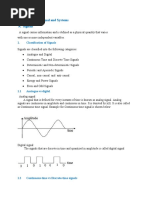 Introduction To Signals and Systems-A