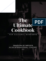 Taxation of Artists in An International Context: For Cultural Managers