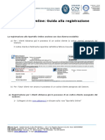 Guida Alla Registrazione Sportello