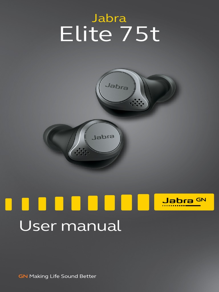 User manual Jabra Elite 4 Active (English - 31 pages)