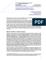 Dialéctica materialista-Base metodológica de la ciencia. Rubén José Rodríguez