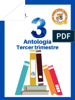 TELESECUNDARIA ANTOLOGIA 3o - TRIM. III