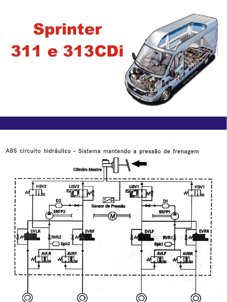 Sprinter 311 e 313CDi | PDF | Relé | Freio