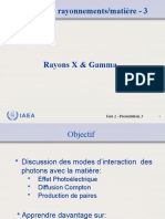 Lecture 3 - Interaction Avec La Matière 3 - Rays X, Photons