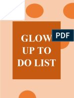 Glow Up To Do List