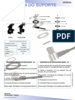 Instrução Suporte Porta-Mala - Calha - CDR