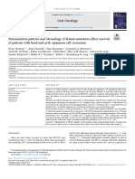 Dissemination Patterns and Chronology of Distant Metastasis Affe - 2021 - Oral O