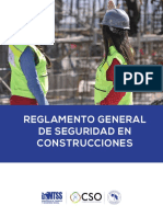 Reglamento Seguridad Construcciones