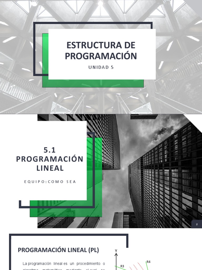 Programación Lineal 5.1: Fundamentos y Aplicaciones | PDF ...