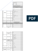 Consolidado de Caracteristicas