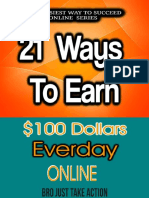21 Ways To Earn $100 Online