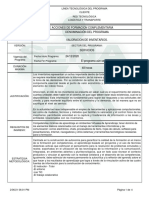 Informe Programa de Formación Complementaria