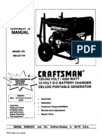 4200 Watt Craftsman