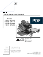 015915E - ENG Gravely EZ2048 Operators