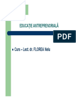 Educatie Antreprenoriala US1 2019 ID