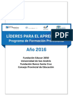 Proyecto Lideres para El Aprendizaje