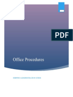 Office Procedures: Shipping Administration Guide