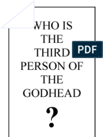 Who Is The Third Person of The Godhead? What Does The Bible and Ellen G. White Explain?