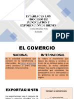 Establecer Los Procesos de Importación y Exportación