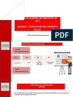 Estructura Del Proyecto de Ley