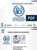 Exposicion Censo Diario de Pacientes 2020-2