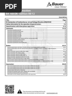 Bauer Getriebemotor 08 12 GB