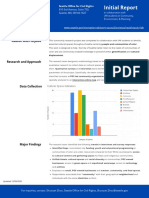 Initial Report One-Pager