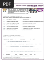 Third Conditional Classwork