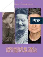 (Programa) Aproximaciones en Torno A Una Filosofía para Mujeres