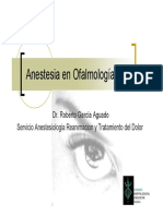 Anestesia en Oftalmologia