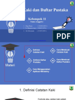 Catatan Kaki Dan Daftar Pustaka - Kelompok 11