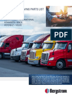 Fast Moving Parts List: Freightliner International Kenworth Mack Peterbilt Volvo