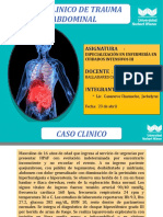 Caso Clinico de Trauma Abdominal