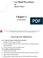 Thirteenth Edition: Fractions