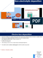 Electroless Deposition Processes and Applications