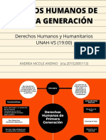 Mapa Conceptual Derechos Humanos Primera Generación