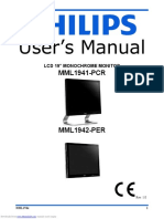 User's Manual: MML1941-PCR
