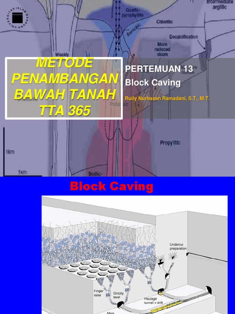 Block Caving Mining Method Explained | PDF | Mining | Natural Materials