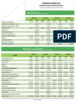 Calendario Academico Pregrado Presencial Distancia Areandina 2021 5