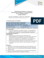 Guía de actividades y Rúbrica evaluación - Paso 2- Desarrollo de los elementos del problema
