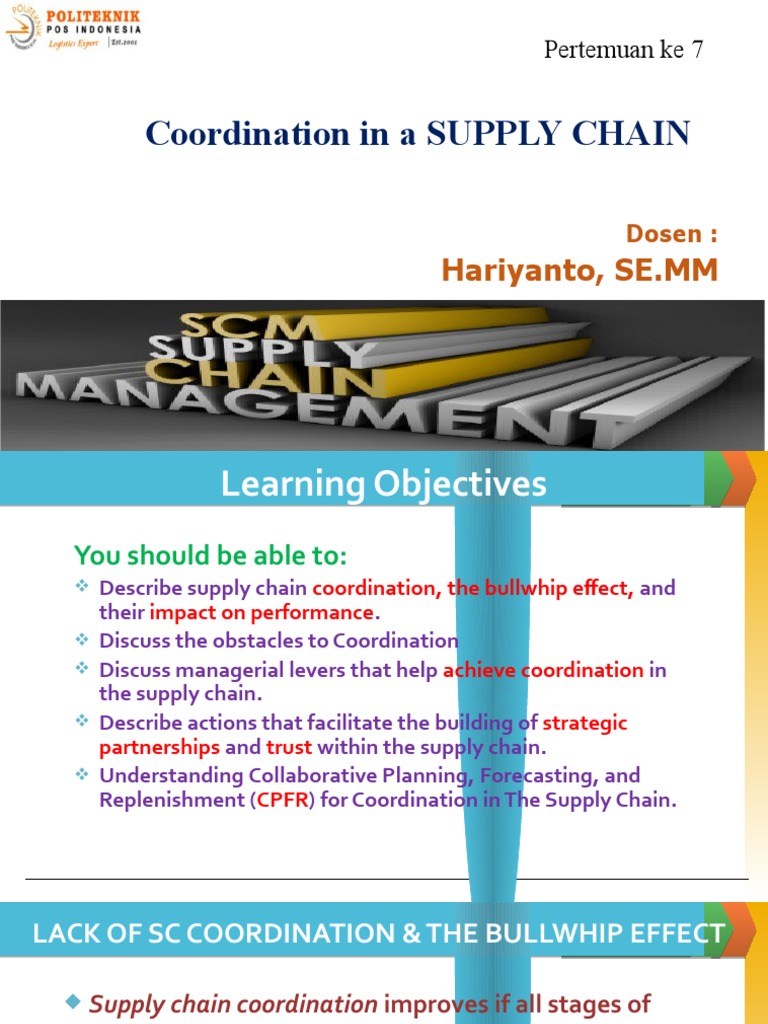 Enhancing Supply Chain Coordination | PDF | Supply Chain | Pricing