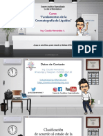 Fundamentos de Cromatografía Líquida 2021, Ing. Claudia Hernández A.