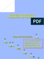 Carboxylic Acid Derivatives: Nucleophilic Acyl Substitution