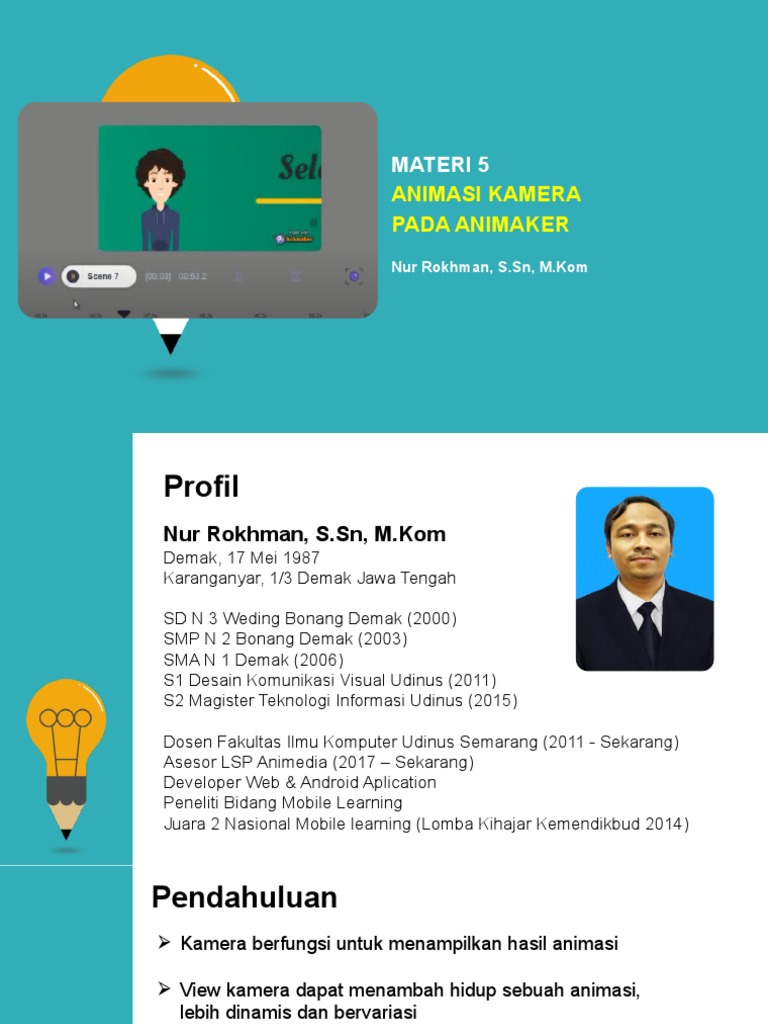 Animasi Kamera di Animaker | PDF