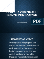 Audit Investigatif Suatu Pengantar