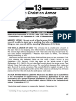 The Christian Armor: Easy Reading Edition DECEMBER 17-23