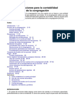 Instrucciones para la contabilidad de la congregación