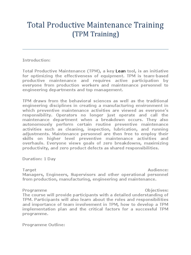 TPM Board Implementation Examples | PDF | Business