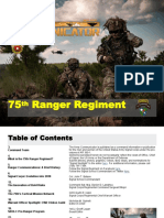 the Special Operations community as a whole. TheirThe Evolution of Ranger Communications                             leadership and technical expertise have helped shape