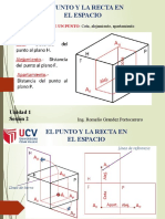 El Punto y La Recta en El Espacio